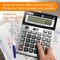 BAZIC Desktop Calculator 12-Digit Profit Calculation Tax Functions